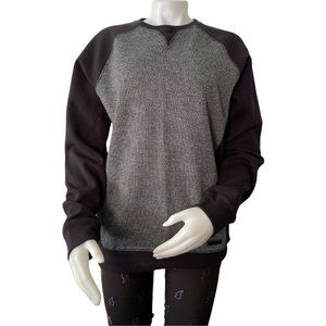🔧Men’s Sweater Size M Civil Society Leno CREW NECK PULLOVER HEATHER Navy